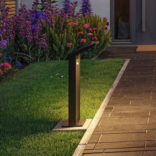 Juntea Lampă de Stâlp w/Sensor 11W SWR Antracit - Paulmann