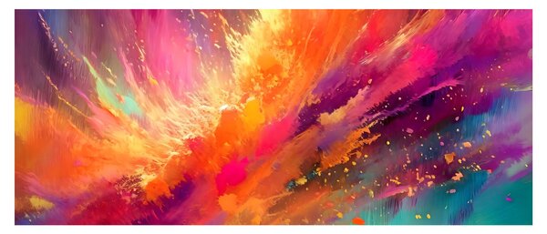 Tablou - Abstractizare dinamică (120x50 cm)