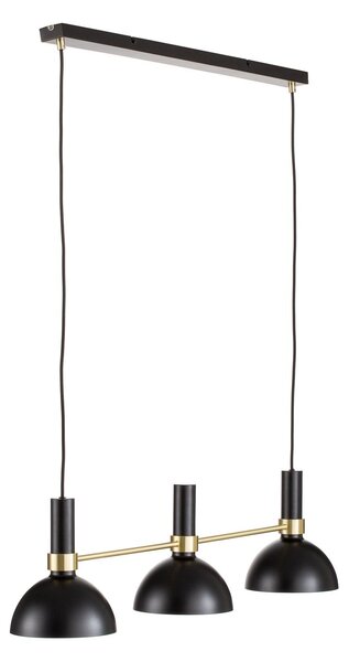 Lustră Pendul Markslöjd, Larry, reglabil, Negru, Bucătărie, Metal, Modern