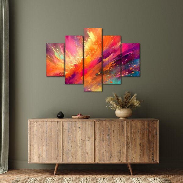 Tablou - Abstractizare dinamică (150x105 cm)