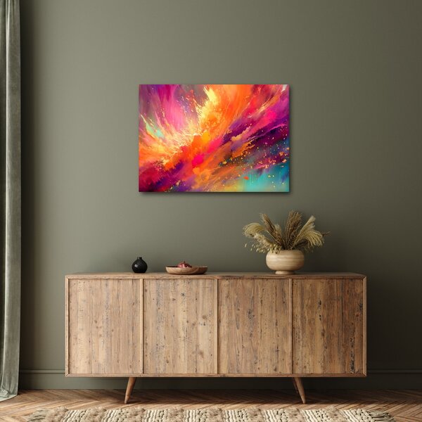 Tablou - Abstractizare dinamică (70x50 cm)