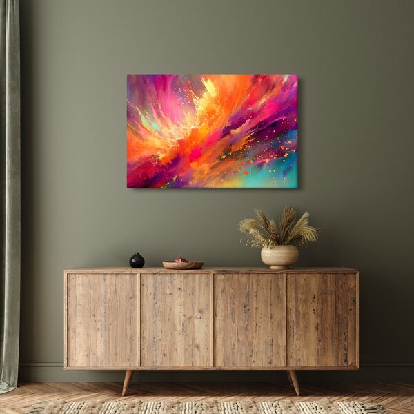 Tablou - Abstractizare dinamică (90x60 cm)