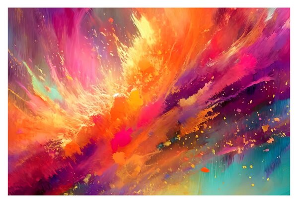 Tablou - Abstractizare dinamică (90x60 cm)
