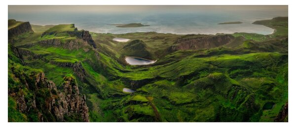 Tablou - Quiraing, Scoția (120x50 cm)