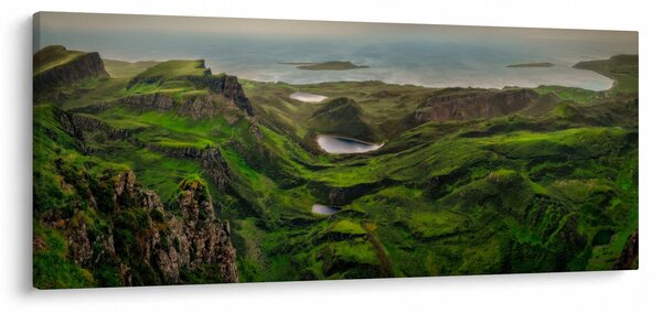 Tablou - Quiraing, Scoția (120x50 cm)