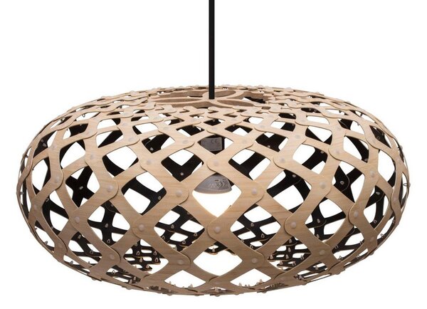 Lustră Pendul david trubridge, Negru, Camera de zi, Bamboo