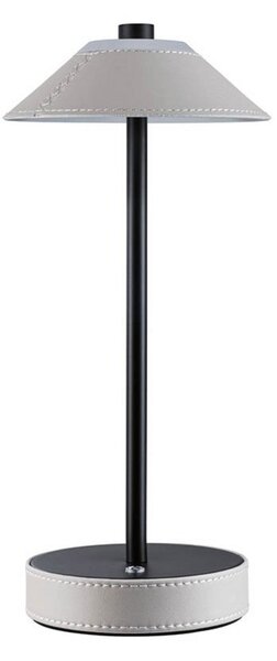 Lampă de masă Paulmann, reglabil, Negru, Camera de zi, Metal, Modern