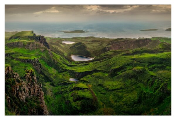 Tablou - Quiraing, Scoția (90x60 cm)