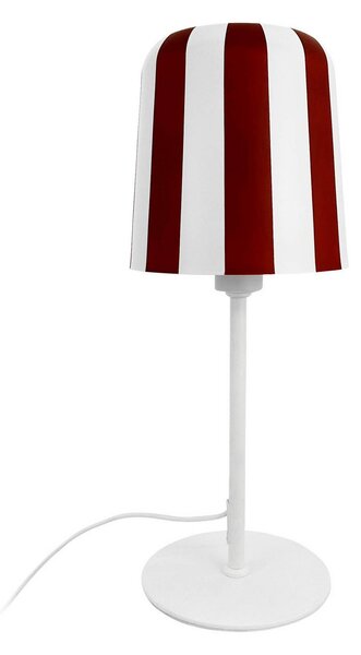 Lampă de masă Dyberg Larsen, Gry, Roșu, Camera de zi, Metal, Design