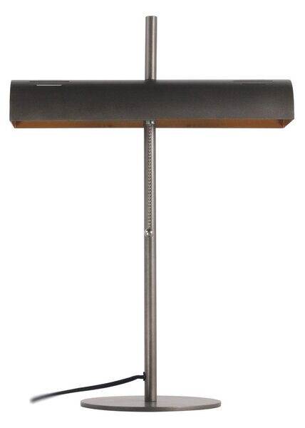 Lampă de masă Lucande, Nysira, Negru, Camera de zi, Metal, Modern