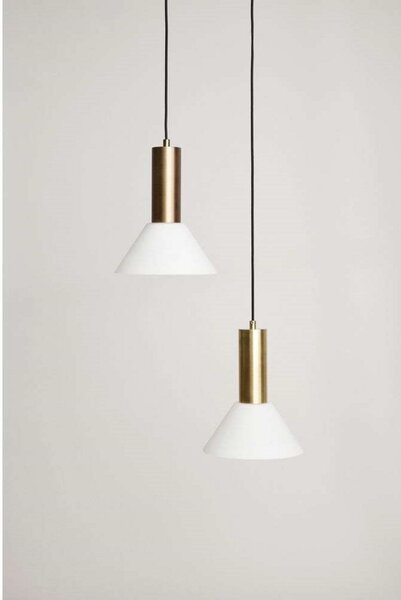 Contrast Lustră Pendul Burnished Brass - Hübsch