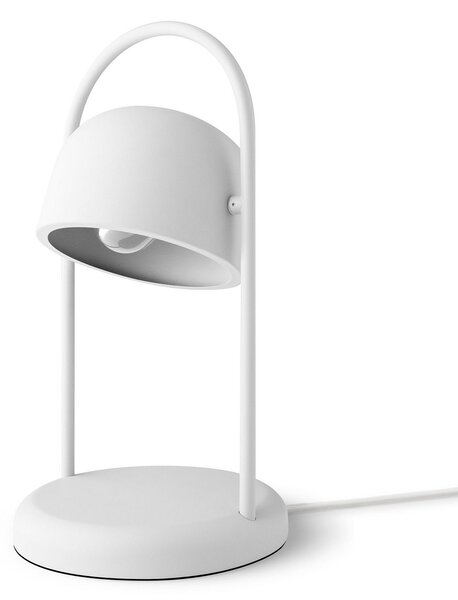 Lampă de masă PLEASE WAIT to be SEATED, Quay, Alb, Studiu / Birou, Metal, Modern