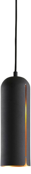 Lustră Pendul Woud, Negru, Camera de zi, Metal