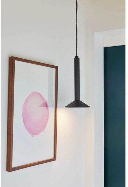 Lustră Pendul Hübsch, Negru, Camera de zi, Metal