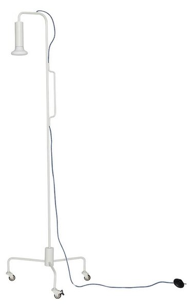 Lampadar Hübsch, Gri, Camera de zi, Metal, Design