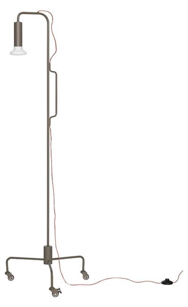 Lampadar Hübsch, Maro / Rugină, Camera de zi, Metal, Design