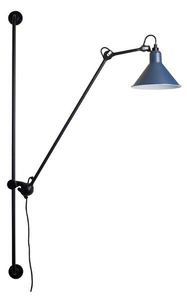 Lampă de perete Lampe Gras, Negru, Camera de zi, Metal, Design industrial