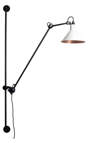 Lampă de perete Lampe Gras, Negru, Camera de zi, Metal, Design industrial