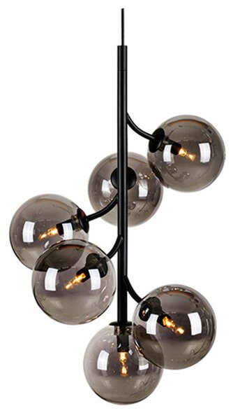 Lustră Pendul Markslöjd, Negru, Camera de zi, Metal