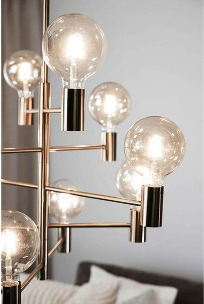 Candelabre Markslöjd, Auriu / Alamă, Camera de zi, Metal