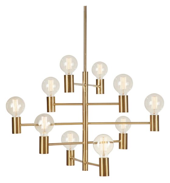 Candelabre Markslöjd, Auriu / Alamă, Camera de zi, Metal