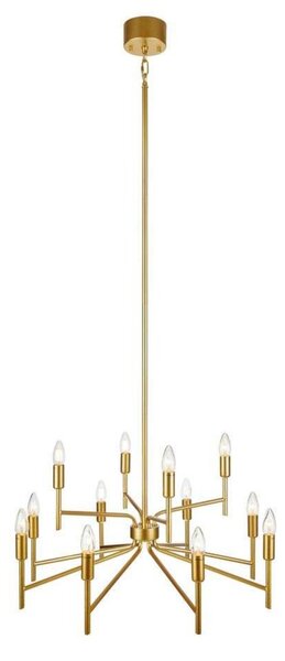 Candelabre Markslöjd, Auriu / Alamă, Camera de zi, Metal