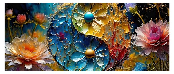 Tablou - Armonie și echilibru (120x50 cm)