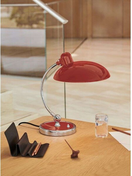 Lampă de masă FRITZ HANSEN, Roșu, Camera de zi, Metal, Vintage