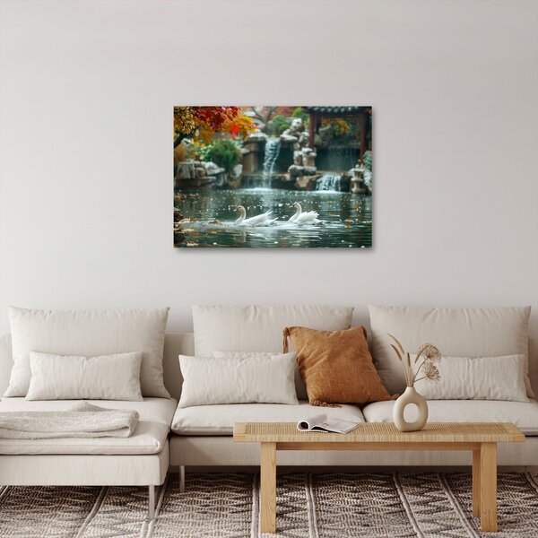Tablou - iaz asiatic (70x50 cm)