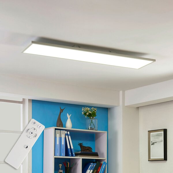 Arcchio Panou LED Philia, CCT, 120 cm, 30 W, reglabil, Alb, Camera de zi / sufragerie, Plastic, Modern