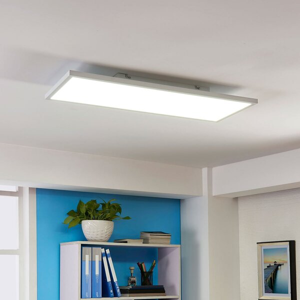 Arcchio Panou LED Philia, CCT, 80 cm x 29,5 cm, reglabil, Alb, Camera de zi / sufragerie, Plastic, Modern