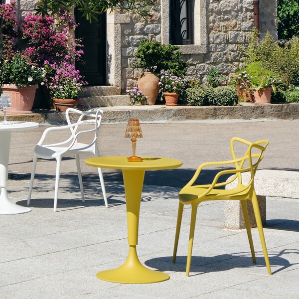 Lampă de Exterior Kartell, DR. NA, Galben, Terasă, Plastic, Modern