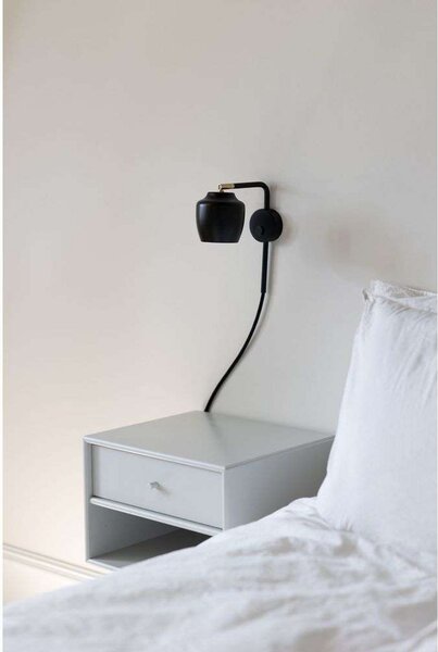 Lampă de perete CPH Lighting, Negru, Camera de zi, Aluminiu