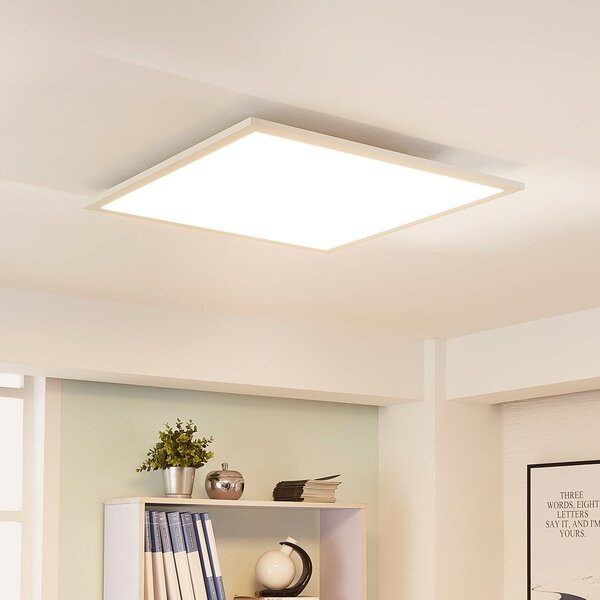 Arcchio Lysander panou LED, CCT, 62 cm, alb, reglabil, Alb, Studiu / Birou, Aluminiu, Modern