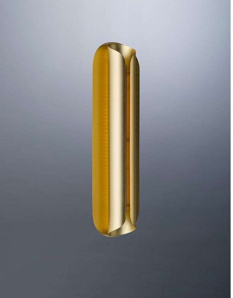 Lampă de perete DCW, Auriu / Alamă, Camera de zi, Aluminiu