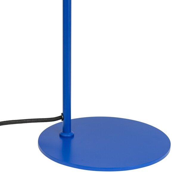 Lampă de masă Dyberg Larsen, Cale, Albastru, Camera de zi, Metal, Design
