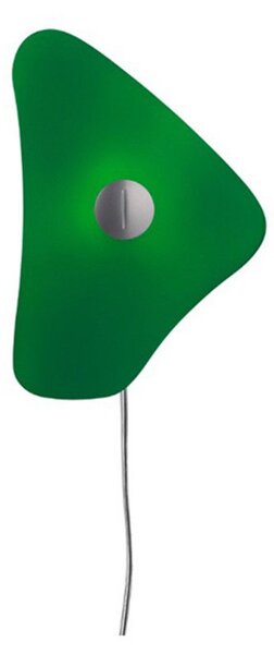 Lampă de perete Foscarini, Verde, Camera de zi, Sticlă