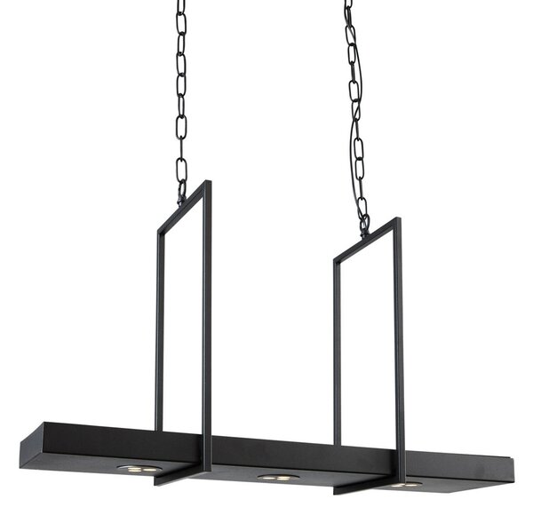 Lustră Pendul Markslöjd, Tray, reglabil, Negru, Camera de zi, Metal, Scandinavă