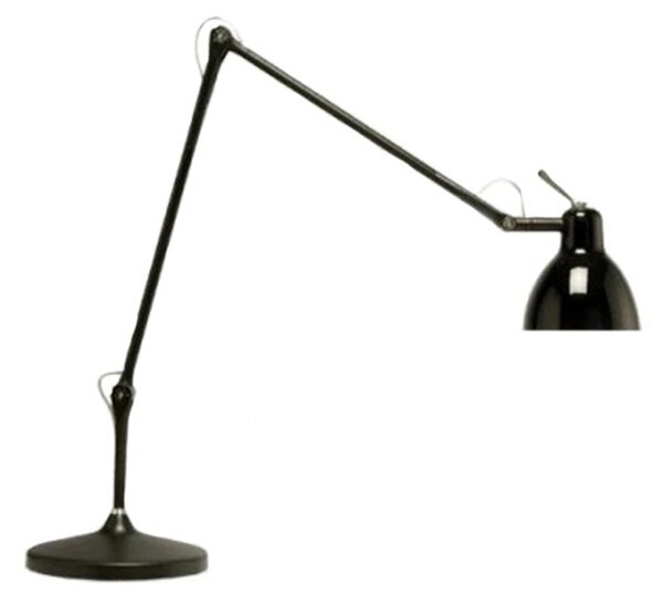 Lampă de masă Rotaliana, Negru, Studiu / Birou, Metal