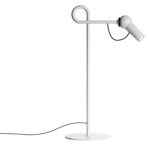 Lampă de masă kdln, Bird, reglabil, Alb, Camera de zi, Metal