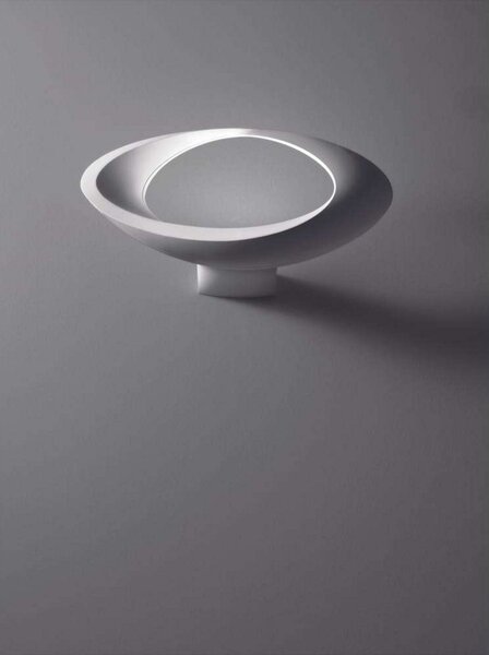 Lampă de perete Artemide, reglabil, Alb, Camera de zi, Aluminiu
