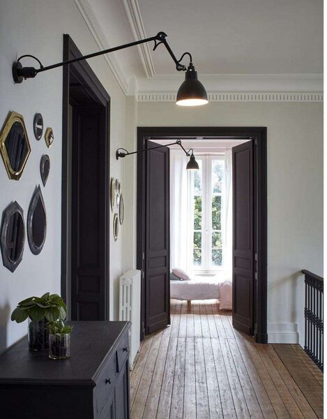304L60 Aplică de Perete Black/Black/Copper - Lampe Gras