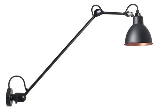 304L60 Aplică de Perete Black/Black/Copper - Lampe Gras