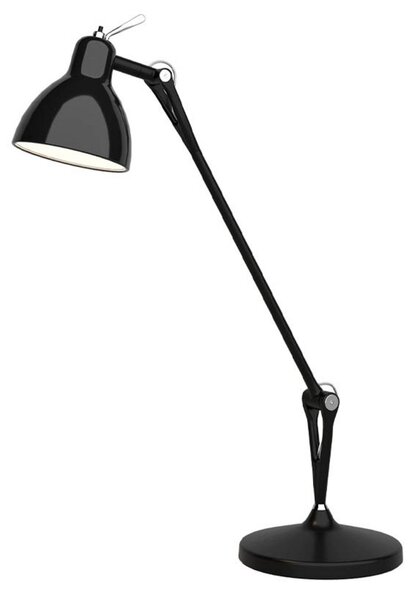 Lampă de masă Rotaliana, Negru, Camera de zi, Metal