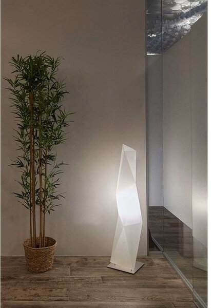 Lampadar Slamp, Alb, Camera de zi, Plastic