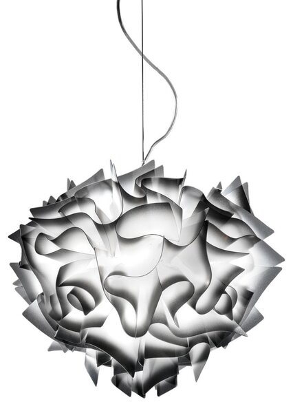 Lustră Pendul Slamp, VELI, reglabil, Negru, Camera de zi, Plastic, Design