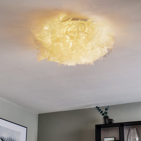 Plafoniere Slamp, VELI, reglabil, Transparent, Camera de zi, Plastic, Design