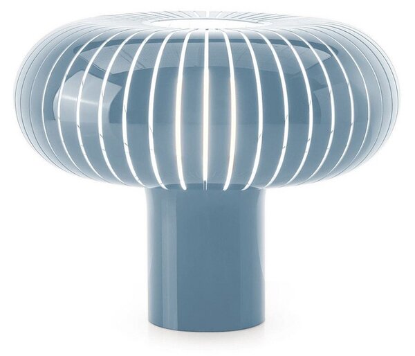Lampă de masă Kartell, Teresa, reglabil, Albastru, Camera de zi, Plastic, Design