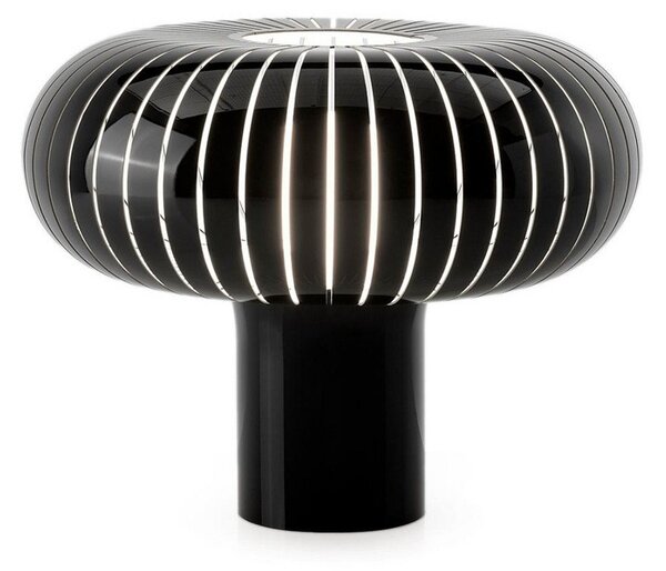 Lampă de masă Kartell, Teresa, reglabil, Negru, Camera de zi, Plastic, Design