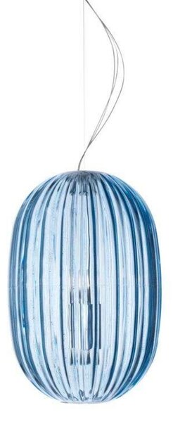 Lustră Pendul Foscarini, Albastru, Sala de mese, Plastic